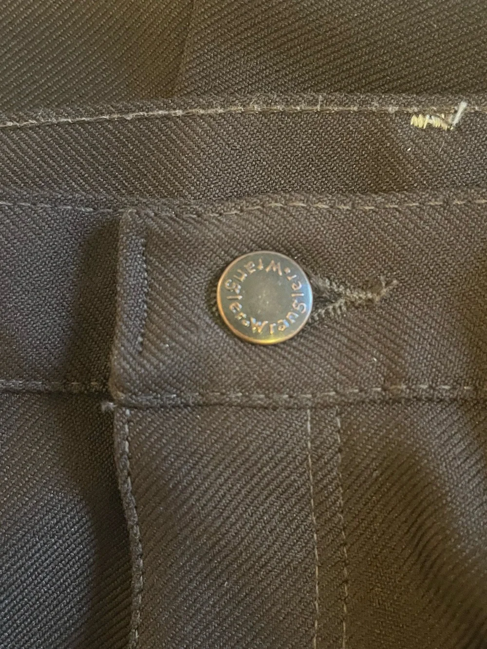 Vintage Wrangler Wrancher Polyester Trousers 32x34